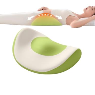 Imagem de Xiamenzcx Travesseiro de cintura para dormir, travesseiro de cintura de espuma viscoelástica para aliviar a dor lombar, presentes ideais para mulheres, esposas e mães, travesseiros laterais e