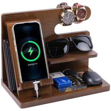 Imagem de Organizador de mesa MSTJRY para celular, carteira, relógio, etc