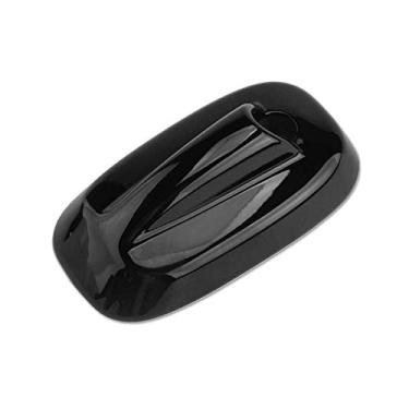 Imagem de SHIFENG Para BMW MINI Cooper Clubman Countryman F55 F56 antena de sinal de rádio de carro decoração shell adesivo capa 3D (preto)