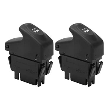 Imagem de Interruptor de Controle de Janela, Interruptor de Janela Mestre Resistente Em ABS 7700838099 Substituição para Megane Clio Megane