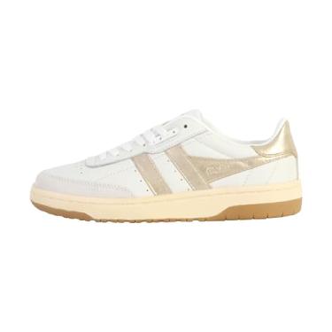 Imagem de Gola Tênis feminino Falcon Mirror, Branco/Ouro, 38