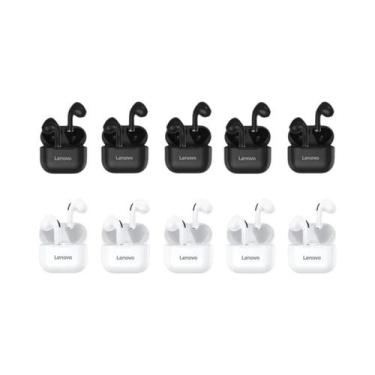 Imagem de Fone De Ouvido Bluetooth Lenovo LP40 5.0 Semi-intra-auricular Áudio Hi