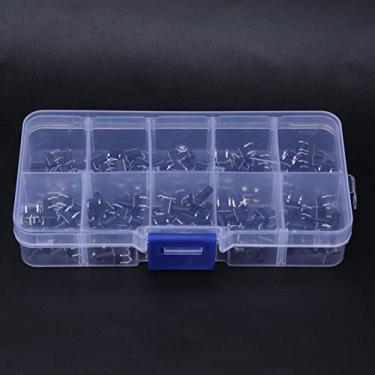 Imagem de Interruptor de Botão Tátil à Prova D'água Micro Tato Interruptor 10 Valor 6x6x4.3-13mm 100 Peças Aplicável a Brinquedo Telefone Calculadora Tv