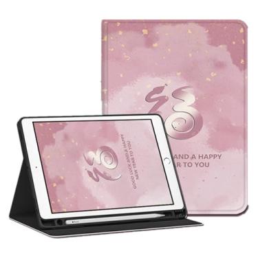 Imagem de Yzlvigrous Capa para ipad Mini 6 Gen 2021/ipad Mini 7 Gen 2024, Visualização em Vários Ângulos, Capa Fina de Suporte PU de 8.3 Polegadas com Despertar/sono Automático