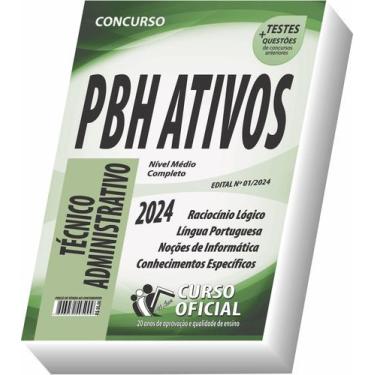 Imagem de Apostila Pbh Ativos - Técnico Administrativo - Curso oficial