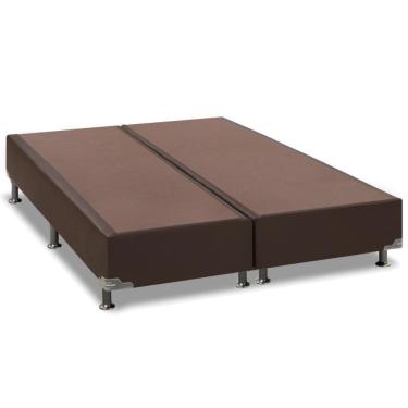 Imagem de Cama Box Base Universal King Americana Courano Brown (193x203x23) - Ortobom