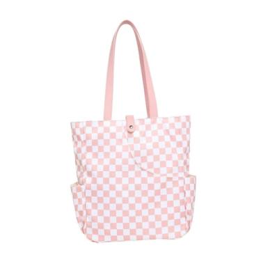 Imagem de Dynwave Bolsa para Pickleball, Bolsa Tote para Tênis, de Mão para Raquete de Pickleball para Uso Externo, Rosa