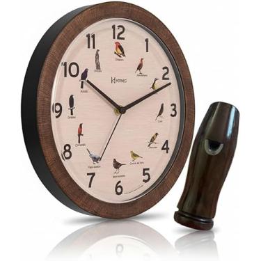 Imagem de Apito Macuco com Chumbo Profissional Modelo 17 + Relógio Pássaros Aves