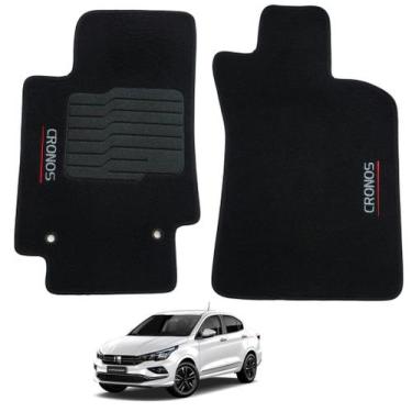 Imagem de Jogo Tapete Automotivo Para Cronos 2023 2024 2025 2026 - Ecotap