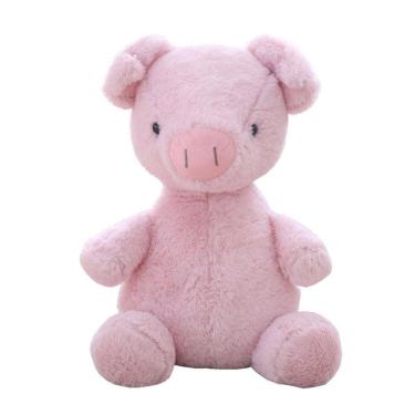Imagem de Boneca de brinquedo de pelúcia Pink Pig de 18 cm para presente infantil