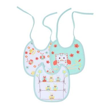 Imagem de Babador trios papi felpudo plastificado 20cm x 19cm 03 un