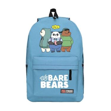 Imagem de Mochila escolar de anime We Bare Bears para crianças