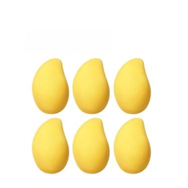 Imagem de PincéIs Para Base Kit Com Esponja De Maquiagem Manga Amarelo PráTico E Esteticamente AgradáVel FáCil De Usar PráTico De Transportar(6)