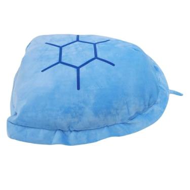 Imagem de Serounder Brinquedo Macio do Luxuoso do Descanso Azul da Casca da Tartaruga para o Quarto, Descanso Wearable Traje Animal para Todas As Idades (80cm/31,5 pol.)