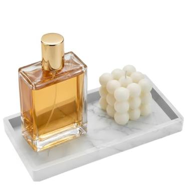 Imagem de Bandeja de toucador de silicone, saboneteira de casa de banho, bandeja dispensadora de 20 x 10 cm, bandeja organizadora de bancada, reutilizável e não frágil para bancada de cozinha, sanita, esfregona