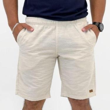 Imagem de Bermuda Ogochi em Tecido Casual Masculina-Masculino