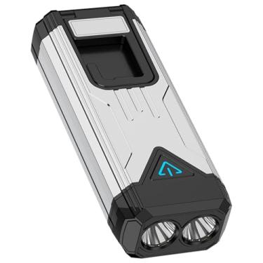 Imagem de Lanterna De Trabalho LED, Refletor com Display Digital de Alta Brilho, Iluminação LED Recarregável Com Base Magnética, Para Reparação Automóvel Actividades Ao Ar Livre Acampamento