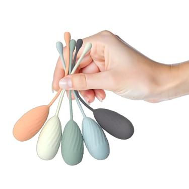 Imagem de K-fit Sistema De Pesos Kegel K-Fit Spiral Grip - Conjunto De Treinamento De Força Progressivo Para Exercícios De Contração, Silicone De Grau Médico, Design Ergonômico, Sistema Codificado Por Cores,