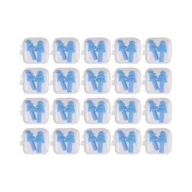 Imagem de Protetores De Ouvido De Silicone Macio À Prova d'Água Reutilizáveis Re