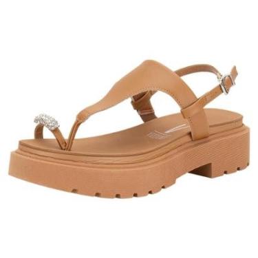 Imagem de Sandália Salto Grosso Vizzano Feminina-Feminino