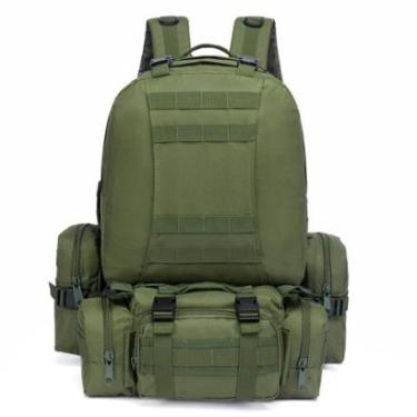 Imagem de Mochila Pochete Tática 4 em 1 Esportiva 33 Litros Acampamento Militar Trilha-Unissex