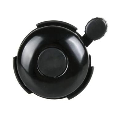 Imagem de Sino de bicicleta montanha estrada chifre som alarme para segurança ciclismo guiador anel crianças chamada anel aviso(Black)