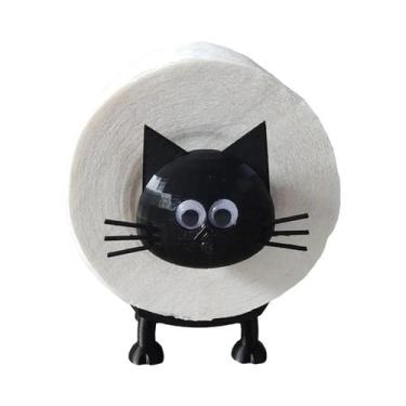 Imagem de Suporte De Papel Higiênico Autoadesivo Impresso Em 3D Para Banheiro, S