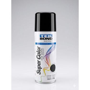 Imagem de Tinta Spray TekBond Preto Fosco Uso Geral 350ml
