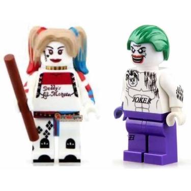 Imagem de Bonecos Blocos De Montar Coringa E Harley Quinn