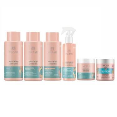 Imagem de Kit Inoar Meu Cacho Meu Crush (Sh + Cond + Más + Ativador + C Pentear)