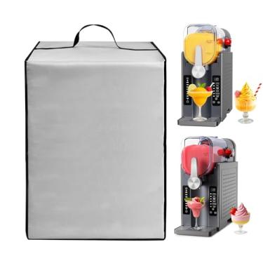 Imagem de Capa Slushy Machine Tampa Frozen Drink Maker Capa de nylon impermeável para máquina de sorvete SYINTAO/para máquina de lama GREENEVER/para máquina Slushy INOVIVA/para STERAYS Frozen Margarita, 2,5 g