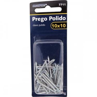 Imagem de Cartela Prego Aco Polido Brasfort Com Cabeca 10X10 (1,50X23mm) (1,50X2