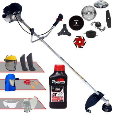 Imagem de Roçadeira 8 Em 1 Rt43lb25a à Gasolina + Epi + óleo Toyama 2t