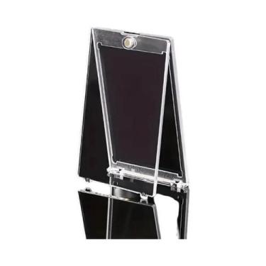 Imagem de Suporte Triangular Transparente De Acrílico Para Cartões Colecionáveis