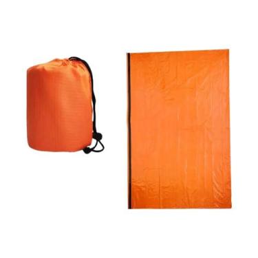 Imagem de Saco De Dormir Térmico De Emergência Ultra Leve E Impermeável Em Mylar