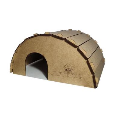 Imagem de Toca Iglu Média para Coelhos e Roedores Morapet Moraroe Cor:Cru, Cru