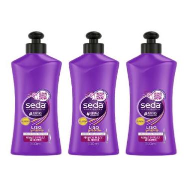 Imagem de Kit 3 Und Creme Pentear Seda Liso Perfeito 300ml