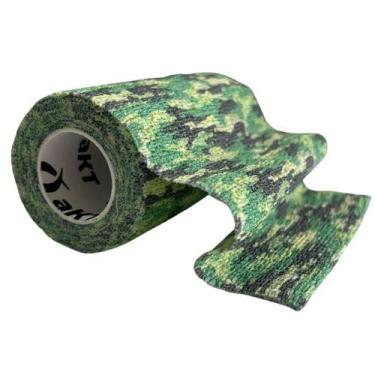 Imagem de Atadura Tipo Coban 10 Cm X 4,5 M Verde Camuflado - Aktive