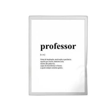 Imagem de Quadro Definição Professor 33X24Cm - Quadros On-Line