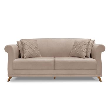 Imagem de Sofá Amsterdam 2 Lugares 1,80 Linho - Lucadi Home