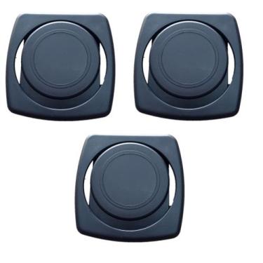 Imagem de Porta Copos e Latas Preto para Carros Ônibus Caminhão Uber - NC, 3unid