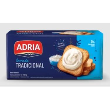 Imagem de Torrada Tradicional Adria 142g Leve e Crocante