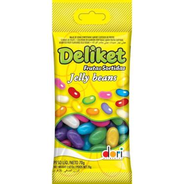 Imagem de Bala de Gelatina Sortidas Dori 70g Sem Glúten