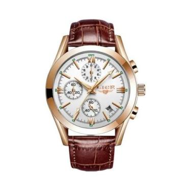 Imagem de Relógio De Quartzo Militar Luxuoso Masculino, Premium, À Prova d'Água,