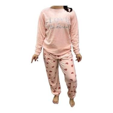 Imagem de PIJAMA STUF LOVE DE MANGA COMPRIDA REF:CB0162 FEMININO-Feminino