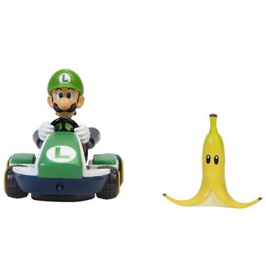 Imagem de Veículo Fricção Super Mario Kart Spin Out - Luigi
