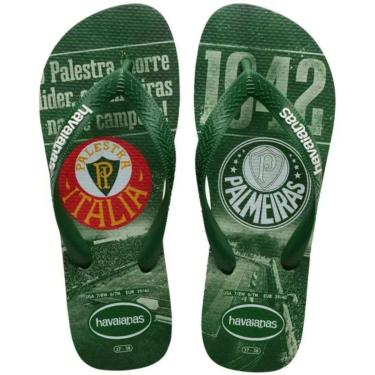 Imagem de Chinelo Havaianas Legítimas Top Times Palmeiras Unissex-Unissex