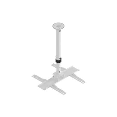 Imagem de Suporte para Tv De Teto LCD LED 4K Curva 32 A 55 Giro 360 Inclinável D