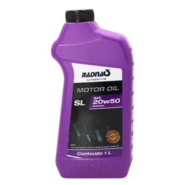 Imagem de Óleo Motor Carro 20w50 Mineral Sl Sae 1 Litro Radnaq