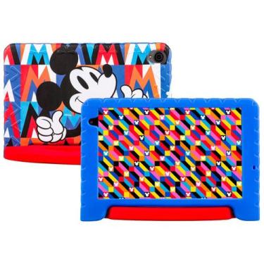 Imagem de Tablet Infantil Mickey Multi Wi-fi 6GB RAM 64GB 8" - NB438 Cor:Preto -